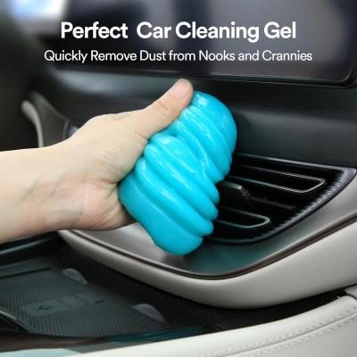 PULIDIKI Car Cleaning Gel Car Cleaning Putty Detailing Kit Dust Slime Cleaner Auto Interior Tools Supplies Car Accessories Stocking Stuffers for Men Women Teens White Elephant Gifts Adults Christmas